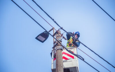 25.000 points lumineux passent au LED – 2600 points remplacés en 2023