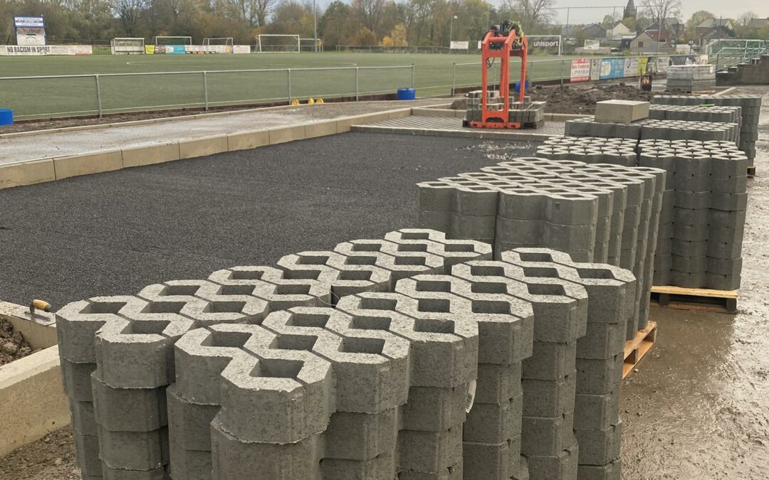 Rénovation des parkings sportifs de la rue des Olympiades