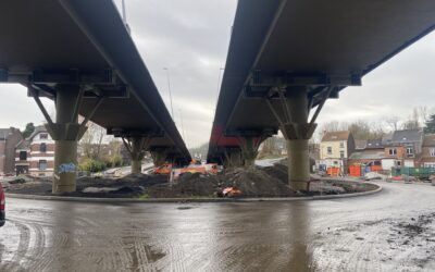 Des avancées bien visibles sur le chantier à l’arrière de la Gare